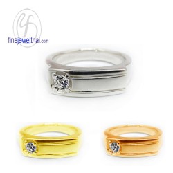 แหวนเพชร-แหวนเงิน-เพชรแท้-เงินแท้925-แหวนหมั้น-แหวนแต่งงาน-R1061di