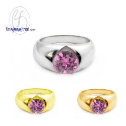 แหวนทัวร์มารีน-แหวนเงิน-แหวนพลอย-แหวนประจำเดือนเกิด-R1062tm