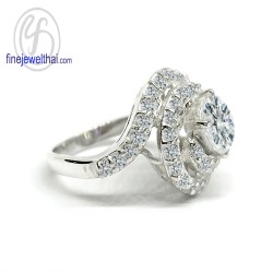 แแหวนเพชร-แหวนเงิน-เพชรสังเคราะห์-เงินแท้ 925-finejewelthai - R1069cz แแหวนเพชร-แหวนเงิน-เพชรสังเคราะห์-เงินแท้ 925-finejewelthai - R1069cz