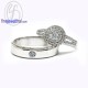 Finejewelthai-Diamond-CZ-Silver-Couple-White-Gold-Ring-R1086-1210cz Finejewelthai-Diamond-CZ-Silver-Couple-White-Gold-Ring-R1086-1210cz