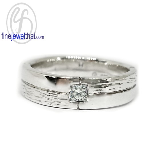 Finejewelthai-แหวนคู่-แหวนเพชร-แหวนเงินแท้-แหวนหมั้น-แหวนแต่งงาน-Gift_set142