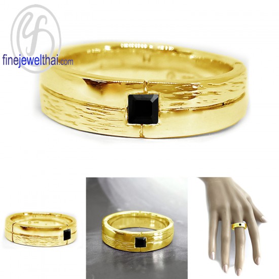 แหวนนิล-นิลแท้-แหวนพลอย-แหวนเงินแท้-R1090on-pc