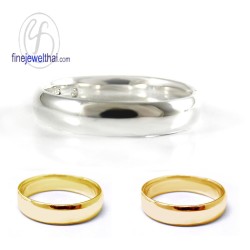 แหวนเงิน-แหวนเกลี้ยง-เงินแท้-R109100 