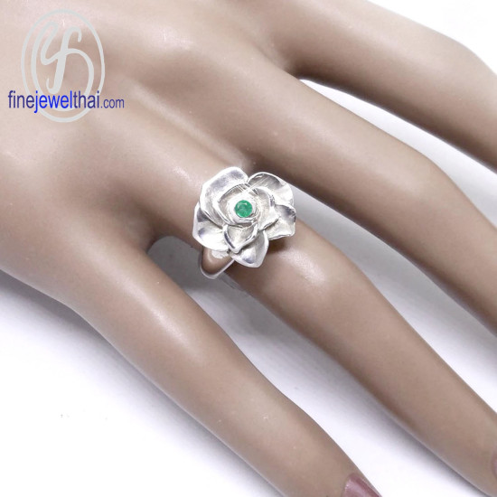 แหวนมรกต-แหวนเงิน-แหวนพลอยแท้-แหวนประจำเดือนเกิด-R1093em แหวนมรกต-แหวนเงิน-แหวนพลอยแท้-แหวนประจำเดือนเกิด-R1093em