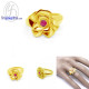 แหวนทับทิม-แหวนเงิน-แหวนพลอยแท้-แหวนประจำเดือนเกิด-R1093rb
