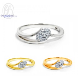 แหวนเพชร-แหวนเงิน-เพชร-เงินแท้-แหวนหมั้น-แหวนแต่งงาน-R1100cz-ov