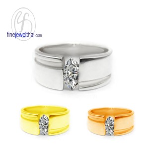 แหวนเพชร-แหวนเงิน-เพชรสังเคราะห์-เงินแท้925-แหวนหมั้น-แหวนแต่งงาน-R1102cz