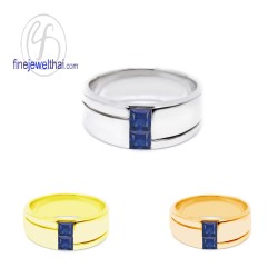 แหวนไพลิน-แหวนเงิน-แหวนพลอยแท้-แหวนประจำเดือนเกิด-R1106bl