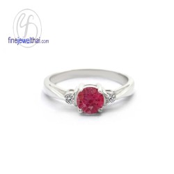 แหวนทับทิม-เพชรcz-แหวนเงิน-แหวนพลอย-ทับทิมแท้-R1110rb แหวนทับทิม-เพชรcz-แหวนเงิน-แหวนพลอย-ทับทิมแท้-R1110rb