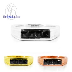 แหวนนิล-นิลแท้-เงินแท้-แหวนเงิน-R1118on
