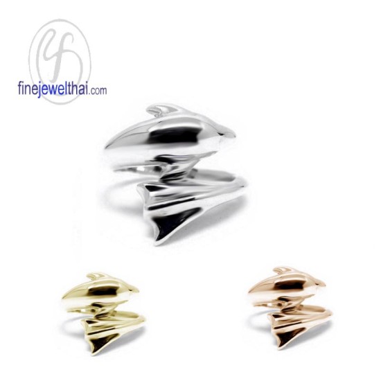 แหวนโลมา-แหวนเงิน-เงินแท้925-แหวนหมั้น-แหวนแต่งงาน-Finejewelthai-R112500