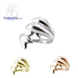 แหวนโลมา-แหวนเงิน-เงินแท้925-แหวนหมั้น-แหวนแต่งงาน-Finejewelthai-R112600