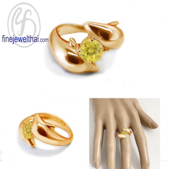 แหวนบุษราคัม-แหวนโลมา-แหวนเงิน-แหวนพลอยแท้-แหวนประจำเดือนเกิด-R1127yl แหวนบุษราคัม-แหวนโลมา-แหวนเงิน-แหวนพลอยแท้-แหวนประจำเดือนเกิด-R1127yl
