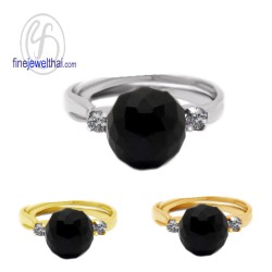 แหวนนิล-แหวนเงิน-นิลแท้-แหวนเพชร-เพชรcz-R1136on