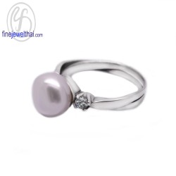 แหวนมุก-แหวนเงิน-เพชรcz-R1136pl_w