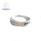 แหวนทองคำขาว-แหวนเพชร-แหวนพลอย-แหวนนพเก้า-Finejewelthai - R1147wg-mix-gem