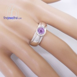 แหวนอะเมทิสต์-แหวนเงิน-แหวนพลอยแท้-แหวนประจำเดือนเกิด-R1165am