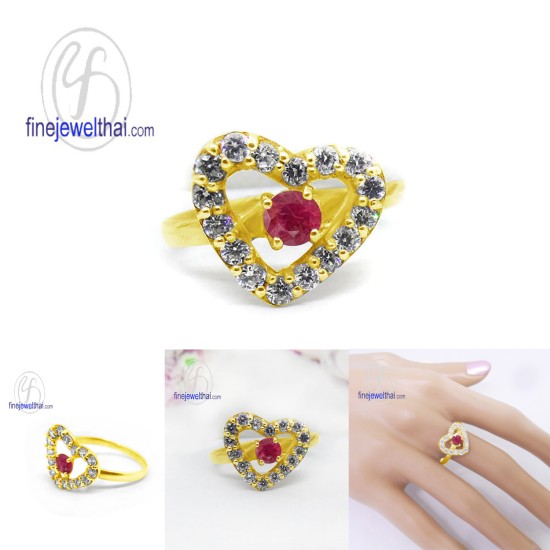 แหวนทับทิม-เพชรcz-แหวนเงิน-แหวนพลอย-ทับทิมแท้-R1166rb แหวนทับทิม-เพชรcz-แหวนเงิน-แหวนพลอย-ทับทิมแท้-R1166rb