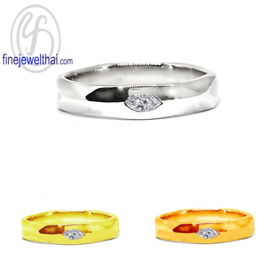 แหวนเพชร-แหวนเงิน-เพชรสังเคราะห์-เงินแท้-แหวนหมั้น-แหวนแต่งงาน-R1173cz-mq