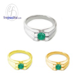 แหวนมรกต-แหวนเงิน-แหวนพลอยแท้-แหวนประจำเดือนเกิด-R1175em