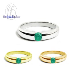 แหวนมรกต-แหวนเงิน-แหวนพลอยแท้-แหวนประจำเดือนเกิด-R1178em
