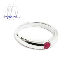 แหวนทับทิม-แหวนเงิน-แหวนพลอย-ทับทิมแท้-R1178rb