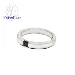 แหวนนิล-แหวนเงิน-แหวนพลอย-นิลแท้-R1179on