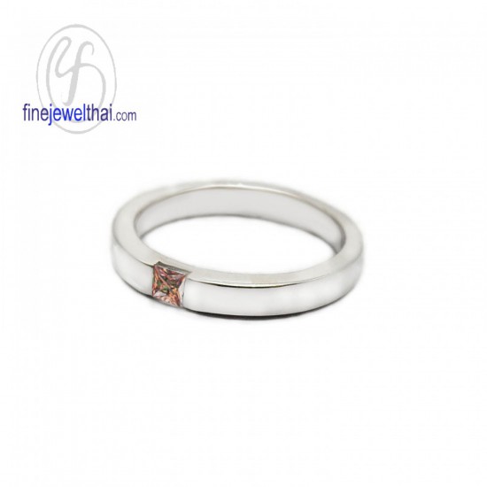 แหวนซิทริน-แหวนเงิน-ซิทรินแท้-เงินแท้925-แหวนพลอย-R1179ct