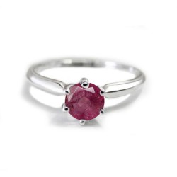 แหวนทับทิม-แหวนเงิน-แหวนพลอย-ทับทิมแท้-R1184rb