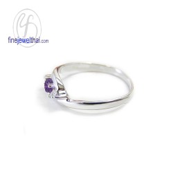 แหวนอะเมทิสต์-แหวนเงิน-แหวนพลอยแท้-เพชรcz-แหวนประจำเดือนเกิด-R1186am แหวนอะเมทิสต์-แหวนเงิน-แหวนพลอยแท้-เพชรcz-แหวนประจำเดือนเกิด-R1186am