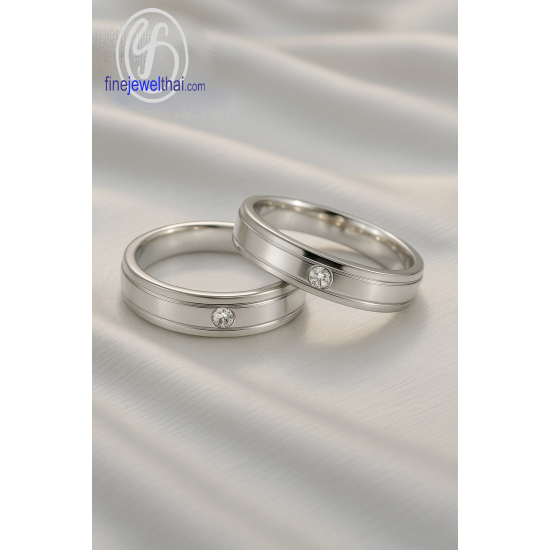แหวนเพชรแท้-แหวนคู่-แหวนคู่เงิน-แหวนเงิน-Diamond_Gift_set6