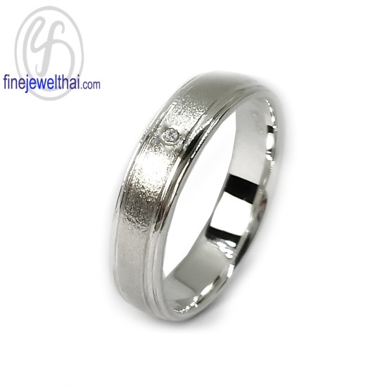 แหวนเพชร-แหวนเงิน-เพชรสังเคราะห์-เงินแท้-แหวนหมั้น-แหวนแต่งงาน-R1221cz-m