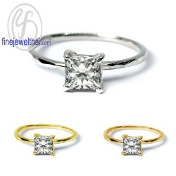 แหวนเพชร-แหวนเงิน-เพชรสังเคราะห์-เงินแท้925-R1229cz-pc
