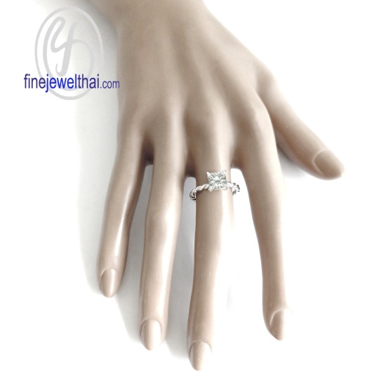 แหวนเพชร-แหวนเงิน-เพชรสังเคราะห์-เงินแท้925-R1232cz-pc แหวนเพชร-แหวนเงิน-เพชรสังเคราะห์-เงินแท้925-R1232cz-pc