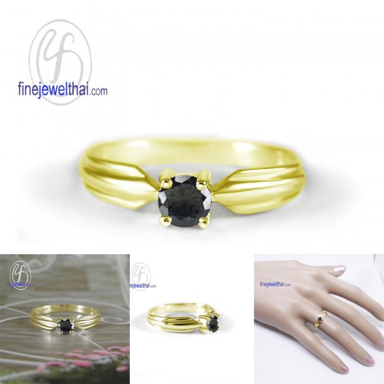 แหวนนิล-แหวนเงิน-นิลแท้-เงินแท้925-แหวนพลอยแท้-แหวนประจำเดือนเกิด-R1233on