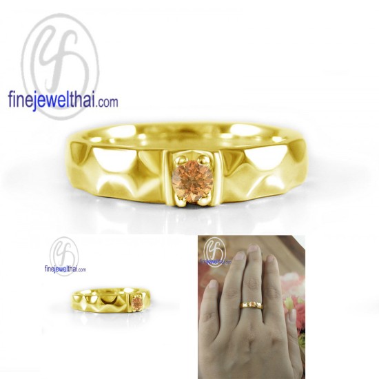 แหวนซิทริน-แหวนเงิน-แหวนพลอยแท้-แหวนประจำเดือนเกิด-R1252ct แหวนซิทริน-แหวนเงิน-แหวนพลอยแท้-แหวนประจำเดือนเกิด-R1252ct