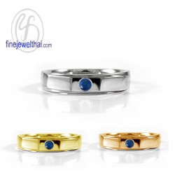 แหวนไพลิน-แหวนเงิน-แหวนพลอยแท้-แหวนประจำเดือนเกิด-R1253bl