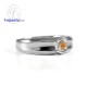 แหวนซิทริน-แหวนเงิน-แหวนพลอยแท้-แหวนประจำเดือนเกิด-R1255ct แหวนซิทริน-แหวนเงิน-แหวนพลอยแท้-แหวนประจำเดือนเกิด-R1255ct
