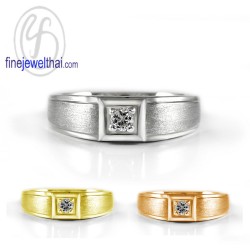 แหวนเพชร-เพชรสังเคราะห์-แหวนเงินแท้-แหวนหมั้น-แหวนแต่งงาน-R1256czm