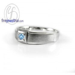 แหวนโทพาซ-แหวนเงิน-แหวนพลอยแท้-แหวนประจำเดือนเกิด-R1256aqm แหวนโทพาซ-แหวนเงิน-แหวนพลอยแท้-แหวนประจำเดือนเกิด-R1256aqm