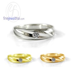 แหวนเพชร-แหวนเงิน-แหวนแต่งงาน-แหวนหมั้น-R1259cz