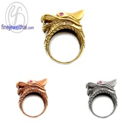 แหวนทับทิม-แหวนมังกร-แหวนเงิน-แหวนพลอยแท้-แหวนประจำเดือนเกิด-R1262rb