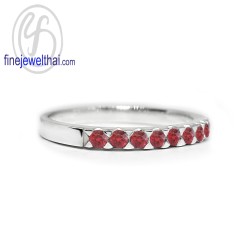 แหวนทับทิม-แหวนเงิน-ทับทิมแท้-เงินแท้925-แหวนพลอยประจำเดือนเกิด-R1264rb แหวนทับทิม-แหวนเงิน-ทับทิมแท้-เงินแท้925-แหวนพลอยประจำเดือนเกิด-R1264rb