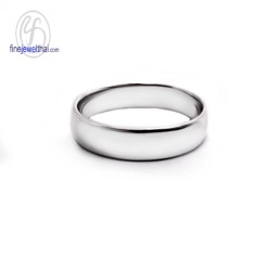 แหวนเงิน-แหวนเกลี้ยง-เงินแท้-R127500 แหวนเงิน-แหวนเกลี้ยง-เงินแท้-R127500