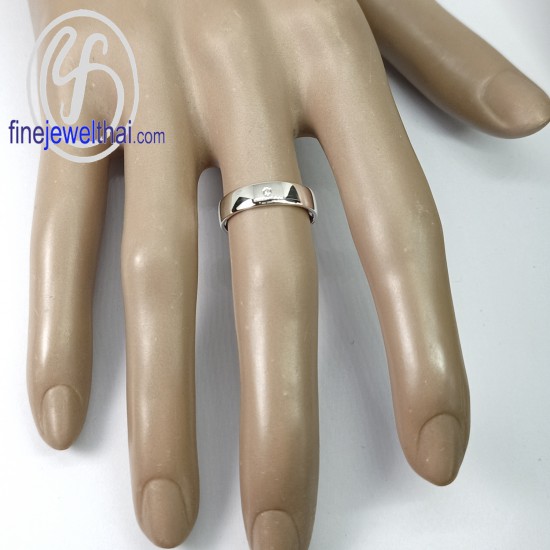 แหวนแพลทินัม-แหวนเพชร-แพลทินัม-เพชรแท้-แหวนคู่-แหวนหมั้น-แหวนแต่งงาน-Finejewelthai-RC1275DPT