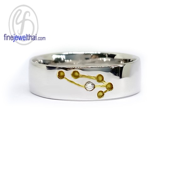 แหวนราศี-ราศีพฤษก-แหวนเพชร-แหวนเงินแท้-Finejewelthai-R1276cz_05 แหวนราศี-ราศีพฤษก-แหวนเพชร-แหวนเงินแท้-Finejewelthai-R1276cz_05