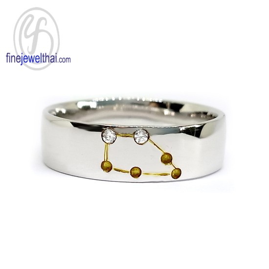 แหวนราศี-ราศีเมถุน-แหวนเพชร-แหวนเงินแท้-Finejewelthai-R1276cz_06 แหวนราศี-ราศีเมถุน-แหวนเพชร-แหวนเงินแท้-Finejewelthai-R1276cz_06
