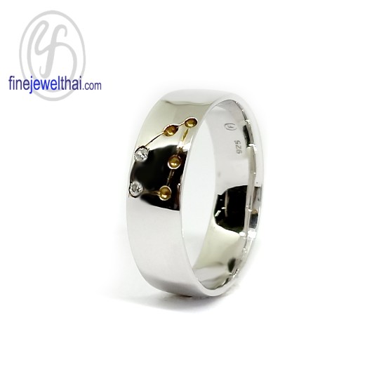 แหวนราศี-ราศีเมถุน-แหวนเพชร-แหวนเงินแท้-Finejewelthai-R1276cz_06 แหวนราศี-ราศีเมถุน-แหวนเพชร-แหวนเงินแท้-Finejewelthai-R1276cz_06