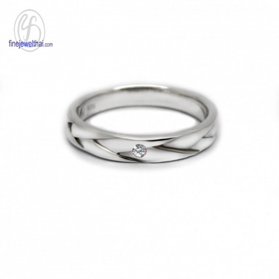 แหวนเพชรสังเคราะห์-แหวนเงินแท้-แหวนคู่-แหวนหมั้น-แหวนแต่งงาน-R1277_78cz
