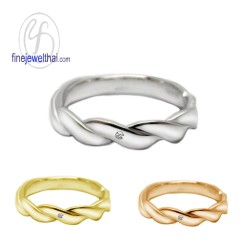 แหวนเพชร-แหวนเงิน-เพชรแท้-เงินแท้925-แหวนหมั้น-แหวนแต่งงาน-R1279di